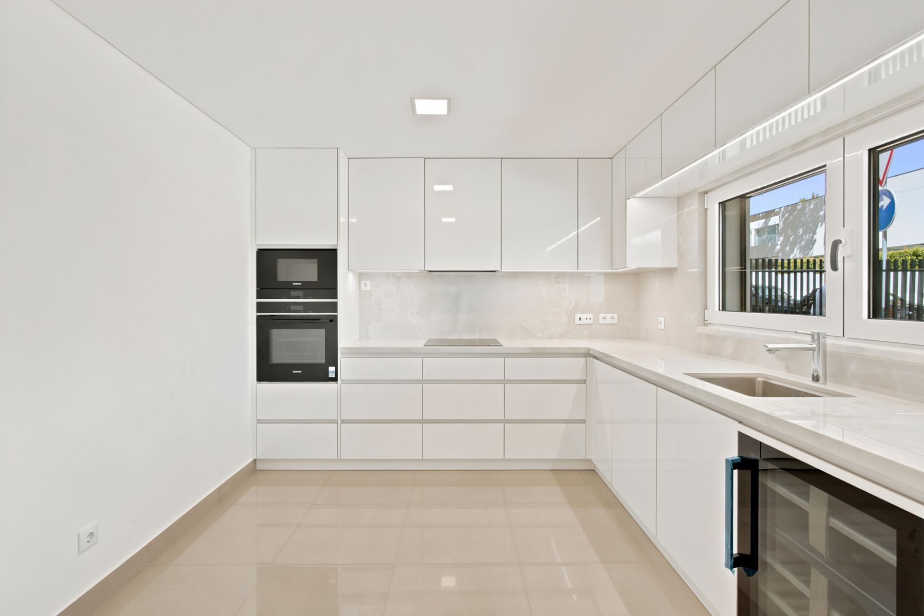 Cozinha em linha